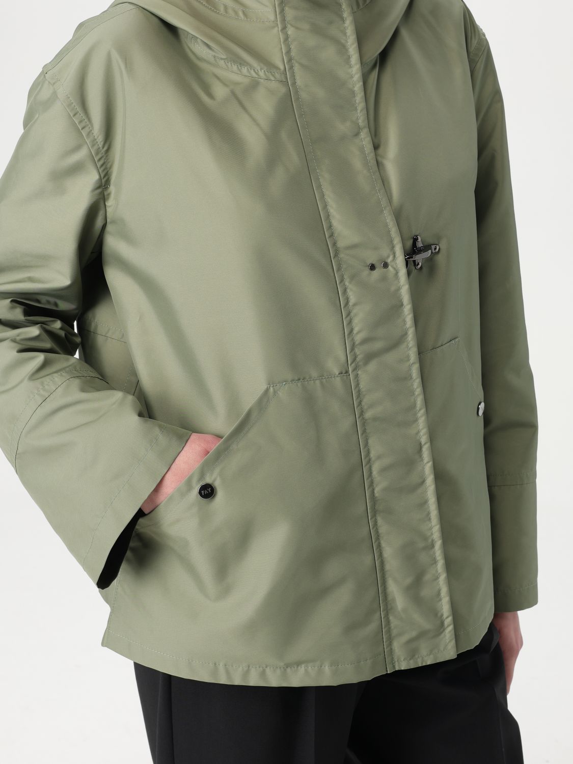 Coat Woman color Green