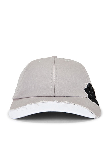 Spencer Badu Camo Cap in Multi - White. a
