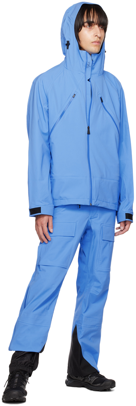 Hayden 3L shell jacket in blue
