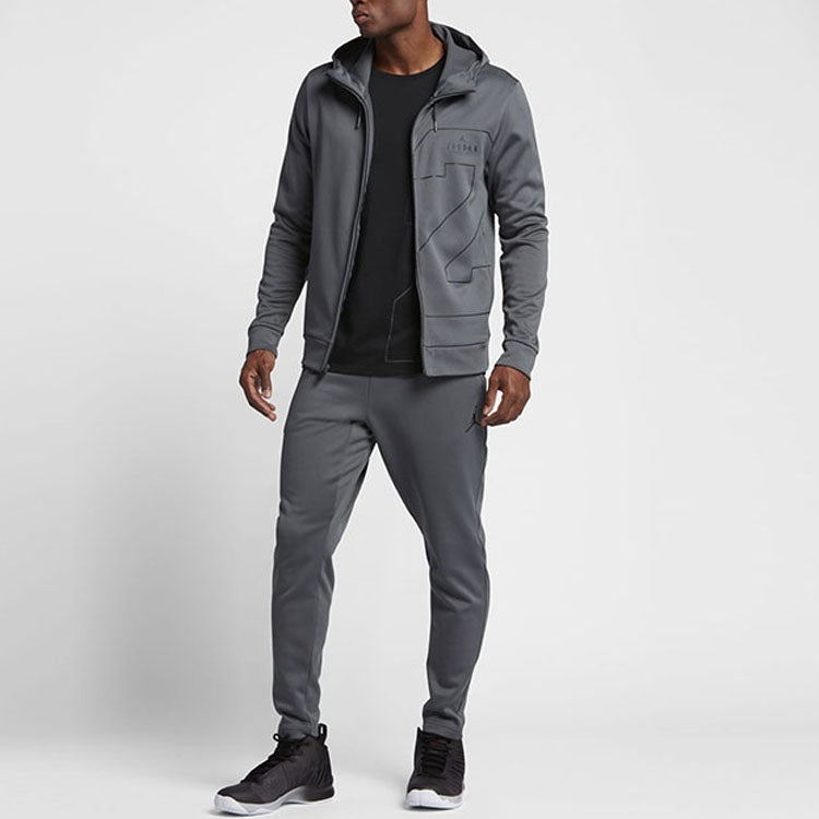 23 Therma Lite Full zip Hoodie 'Grey'