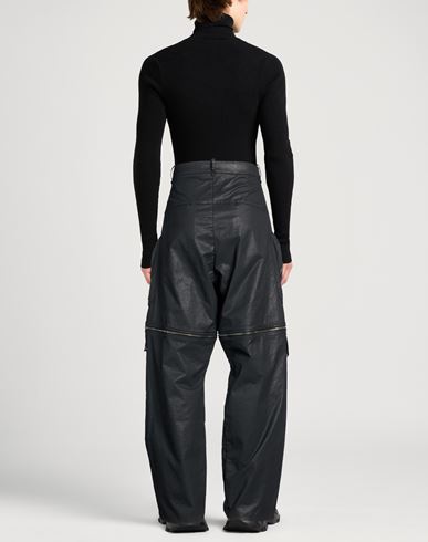 Man Pants Black Size 30 Cotton, Elastane