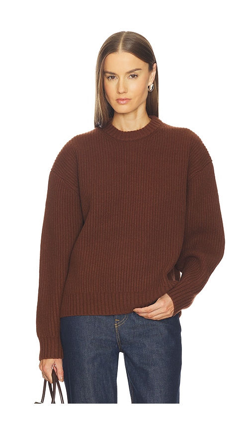 SRG RUNDHALSSHIRT MADISYN in Brown. Größe M. Also in L, S, XL