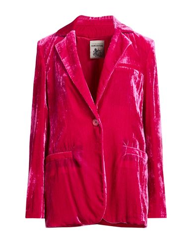 Woman Blazer Fuchsia Size 10 Viscose, Polyamide