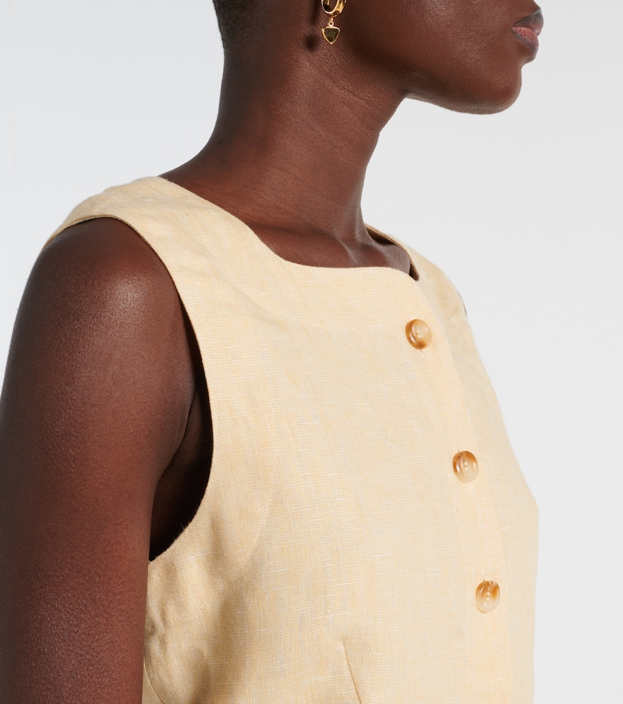 Emma linen minidress