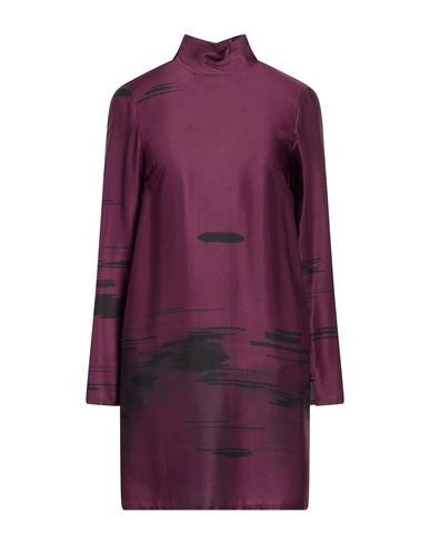 Woman Mini dress Plum Size 4 Viscose