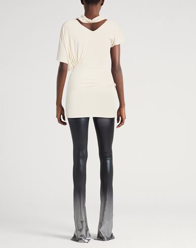 Woman Top Ivory Size 4 Viscose, Polyamide, Elastane