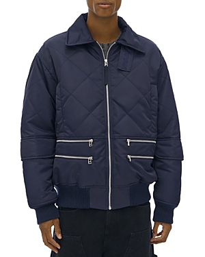 Quilted Aviator Jacket