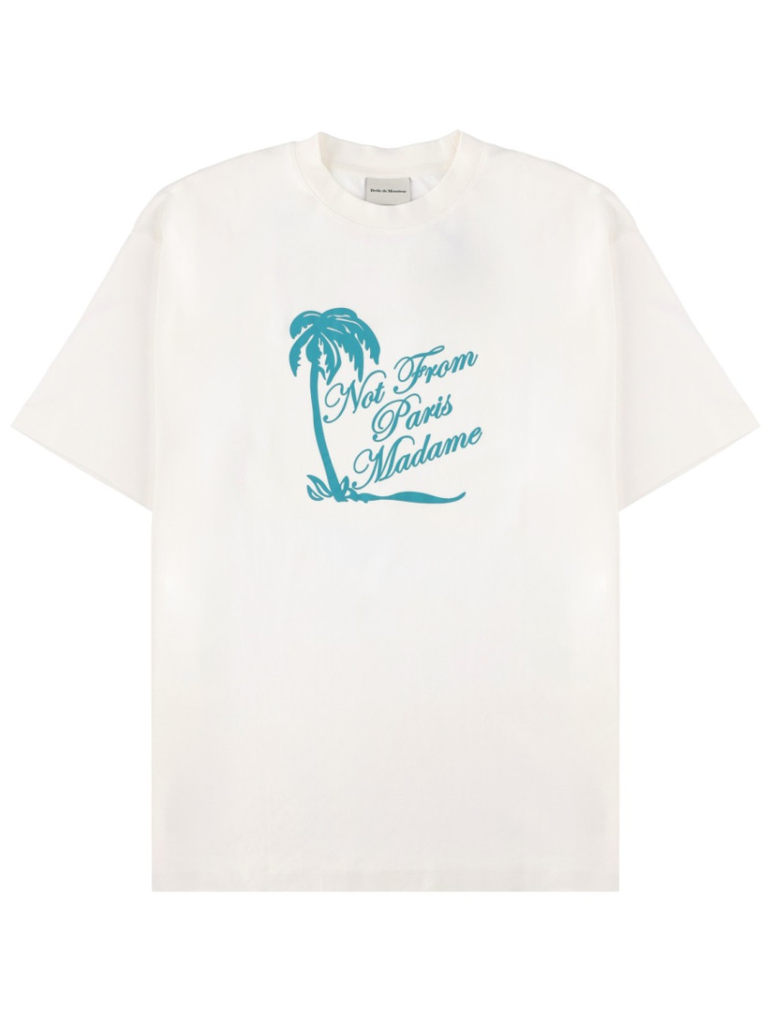 T-shirt slogan Palmiers