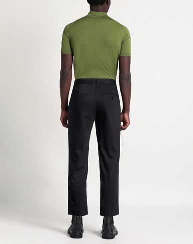 Man Pants Black Size M Cotton, Nylon, Elastane