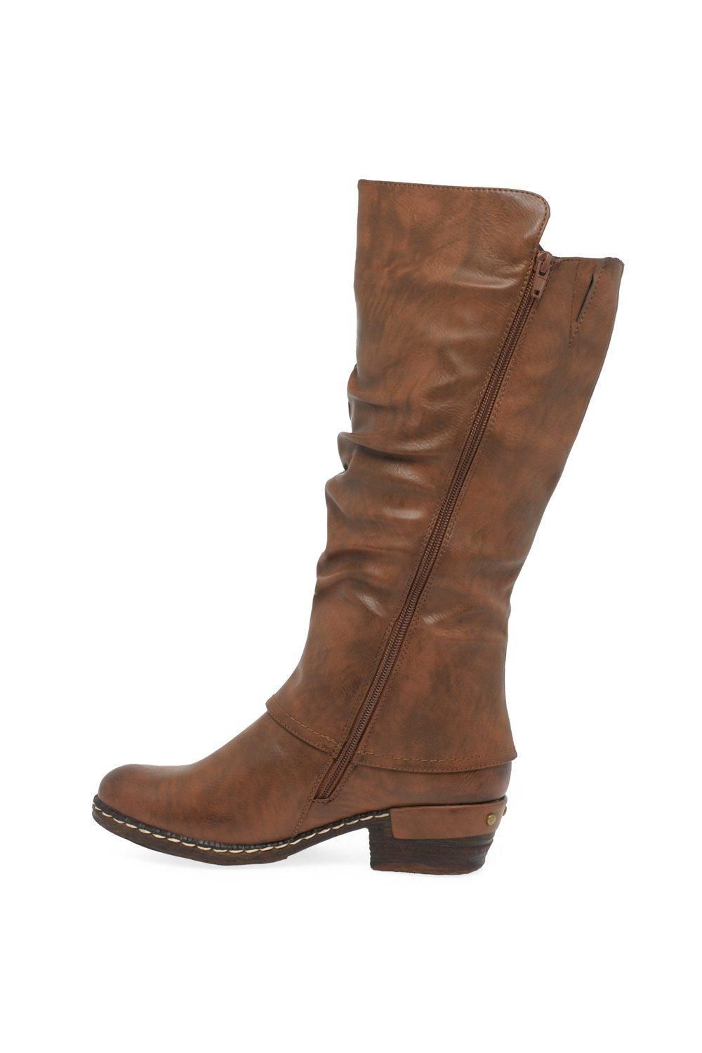 Rieker 'sierra' Long Boots In Tan
