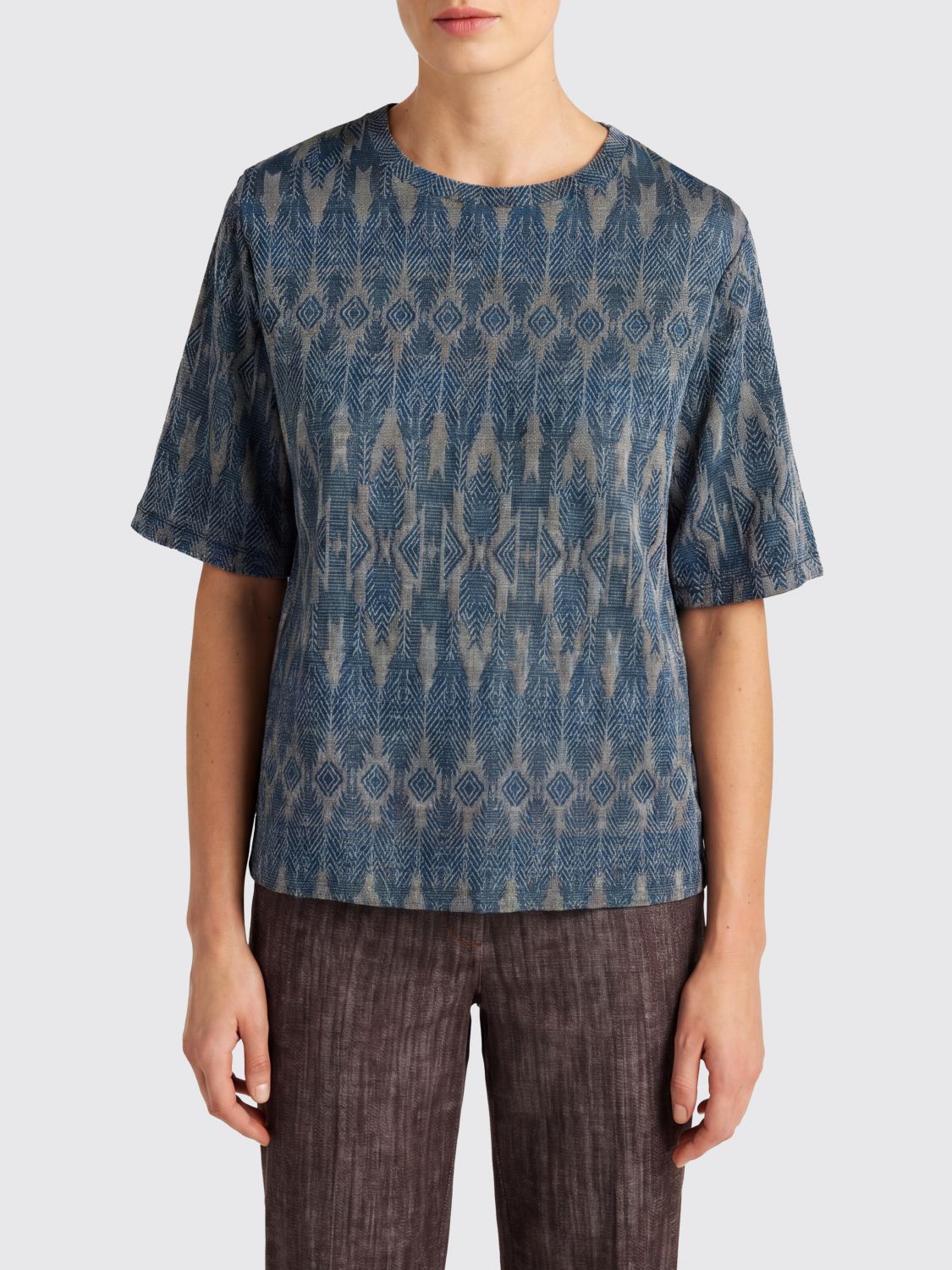 MOMONÌ T-Shirt Woman color Teal