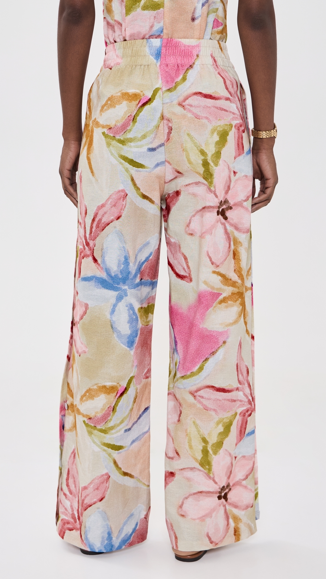 Gardenia Pants Print