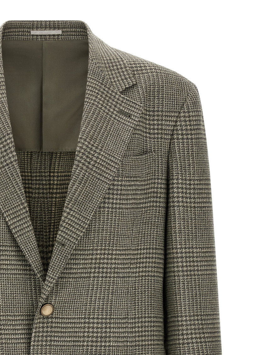 Wool Single-Breasted Jacket