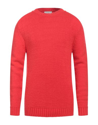 Diktat Man Sweater Red Size XXL Merino Wool, Polyamide, Acrylic