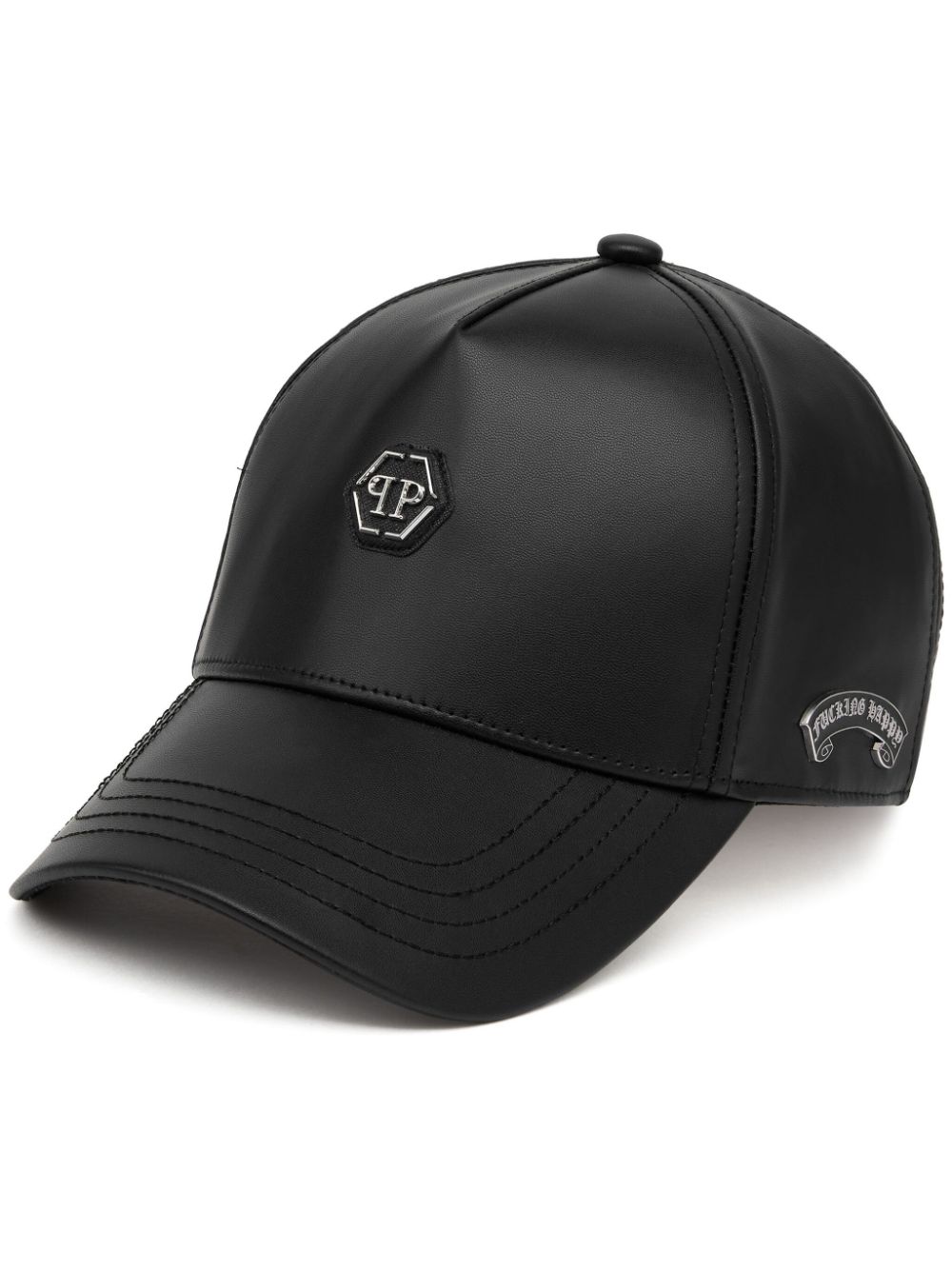 Appliqué cap - Black