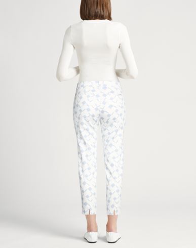 Woman Pants Light blue Size 6 Cotton, Elastane