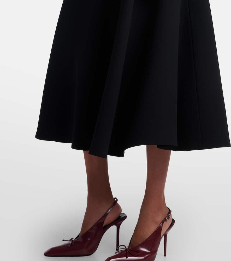 Triangle midi skirt