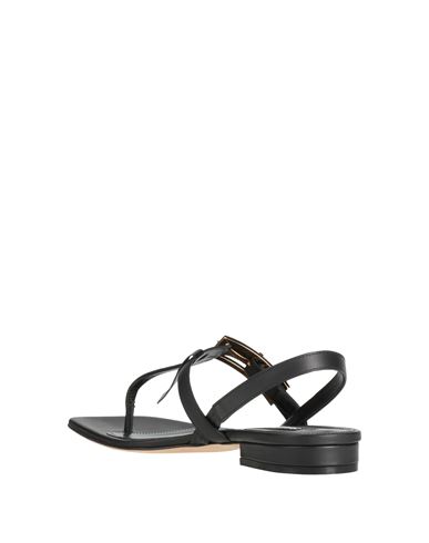 Woman Thong sandal Black