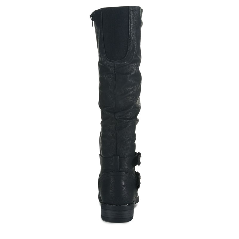 Women's Martin Knee High Boots (Black)