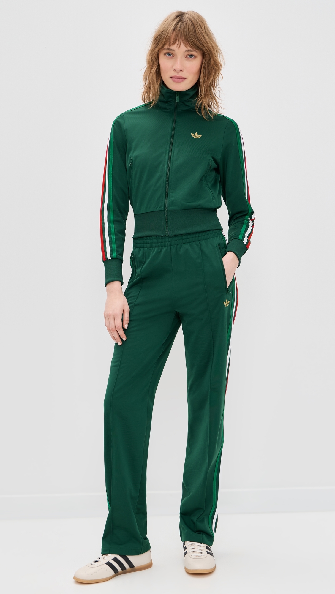 Firebird Classic Track Pants Team Dark Green/Bold Green/Wh