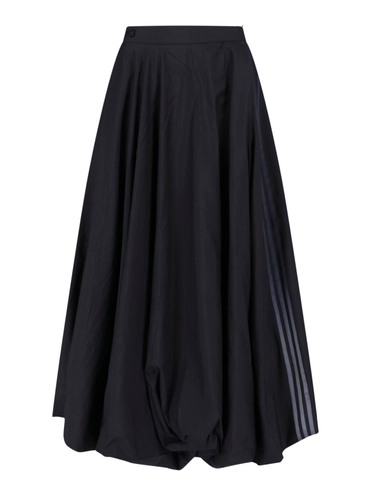 Black Technical Polyamide Skirt