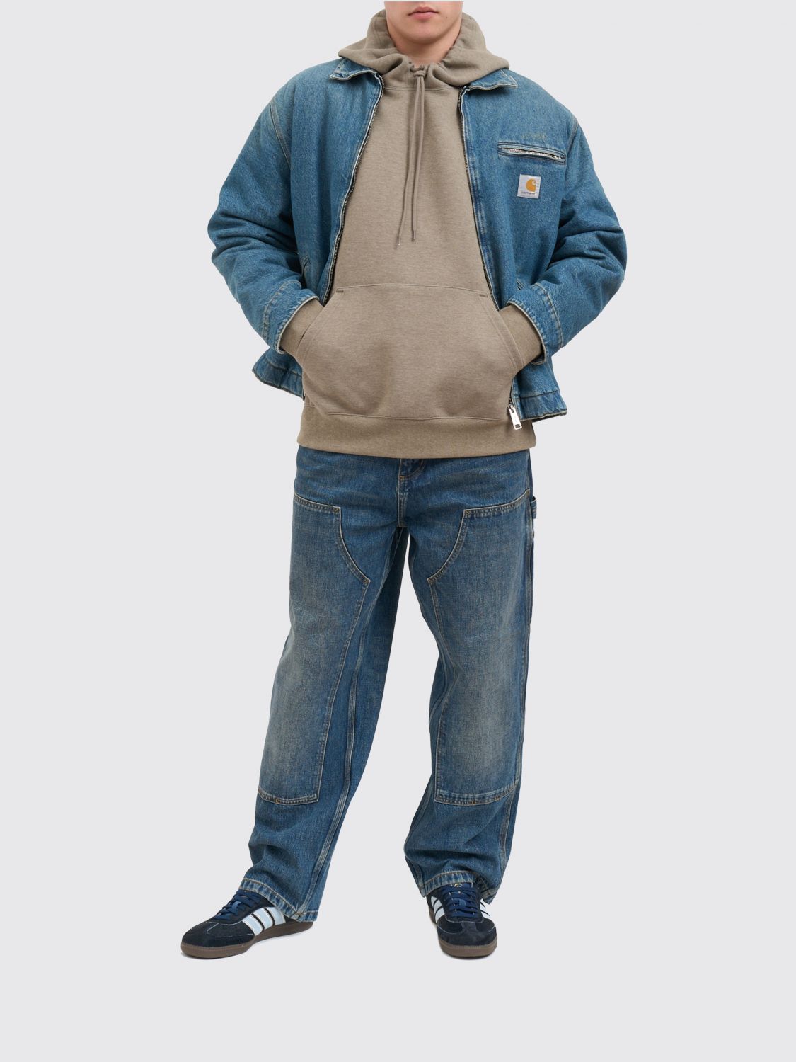 Sweatshirt Men color Grey