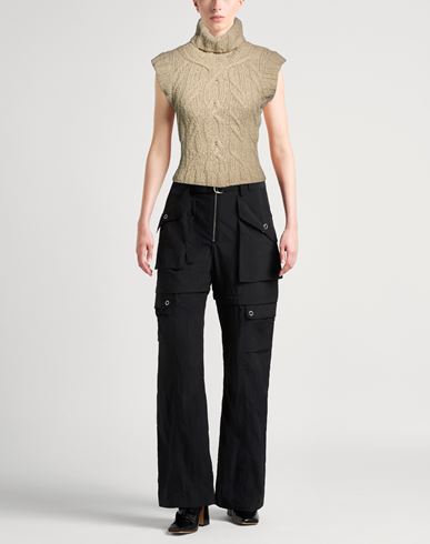 Woman Turtleneck Beige Size M Alpaca wool, Wool, Polyamide
