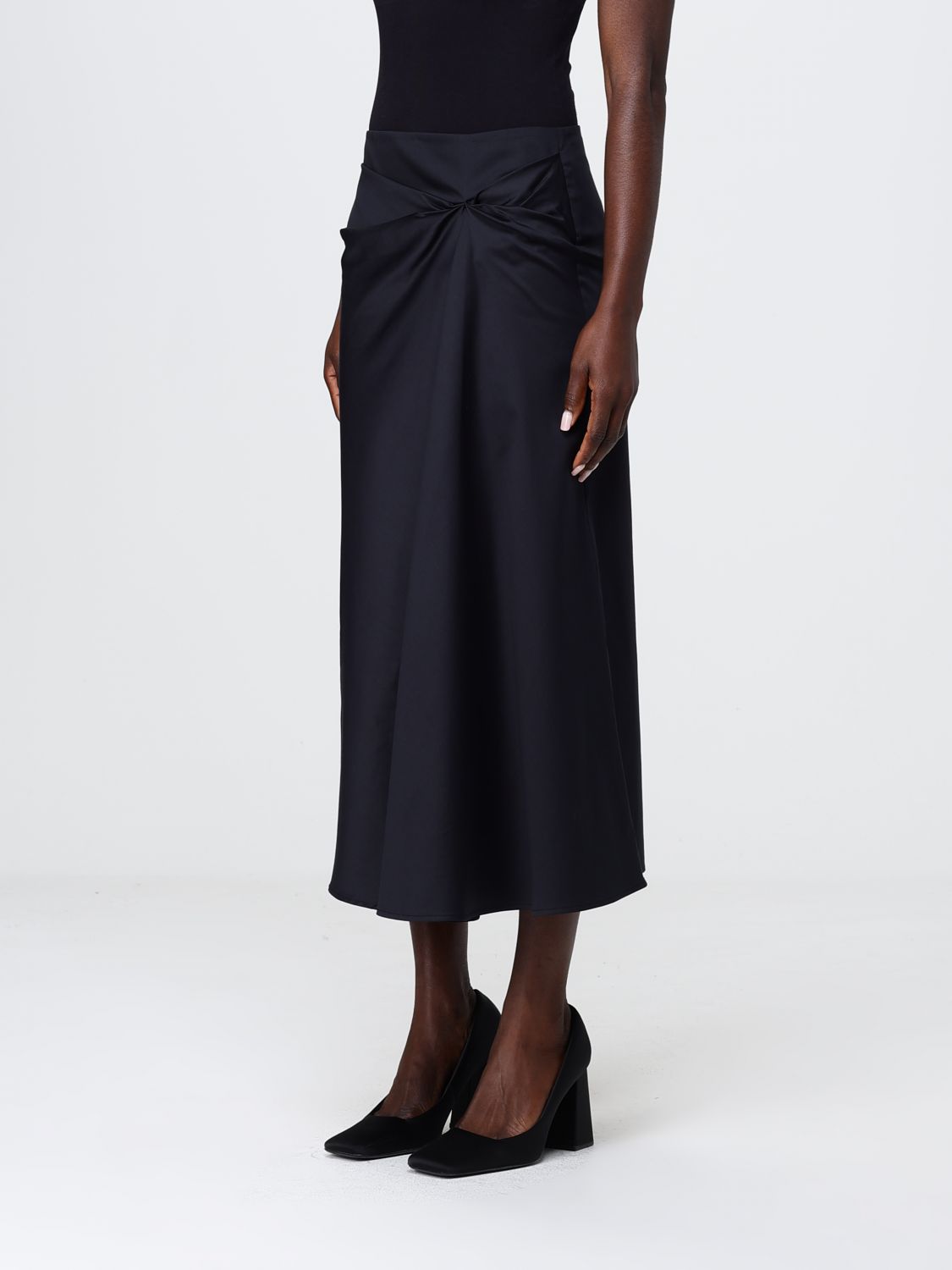 Skirt Woman color Sand