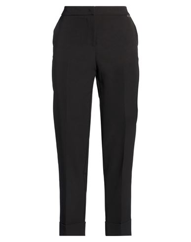 N8 Woman Pants Black Size L Polyester, Elastane