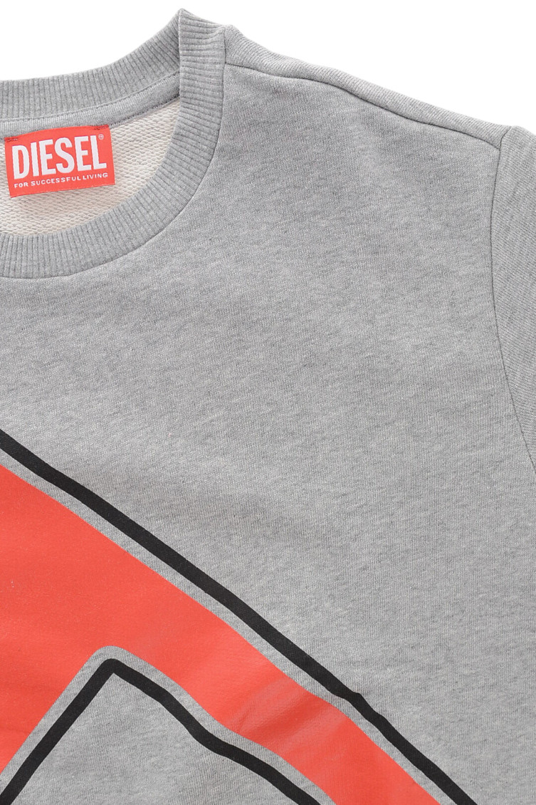 Kids Grey Graphic Sweatshirts