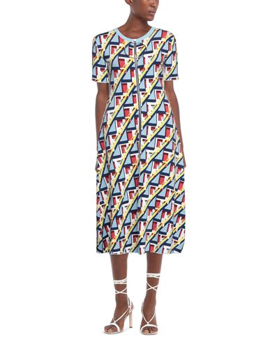 Woman Midi dress Sky blue Size S Viscose, Polyester