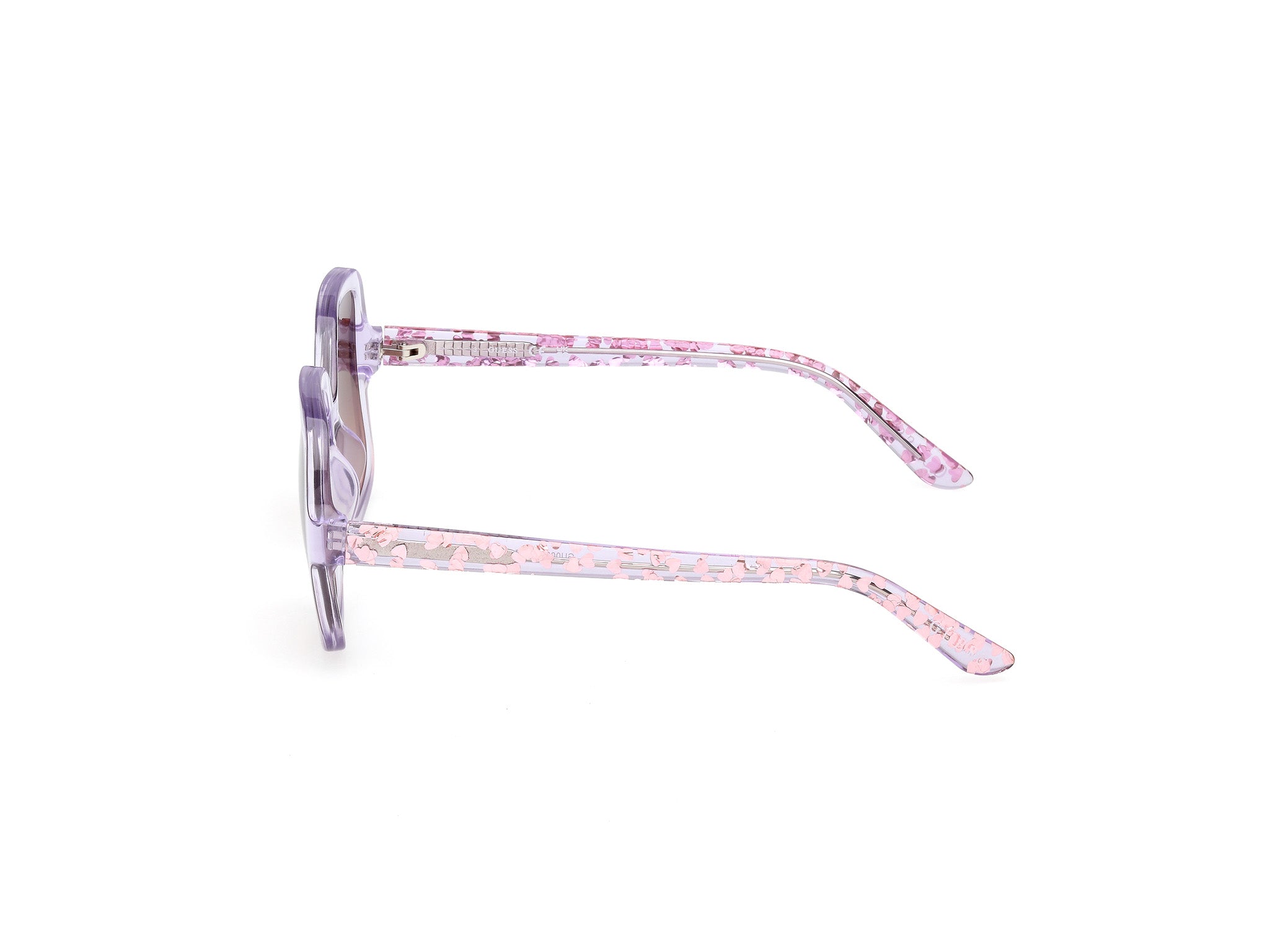 Guess Unisex Guess GU00230 83Z Gafas de sol Inyectado Violeta Violeta Cuadrada Norma