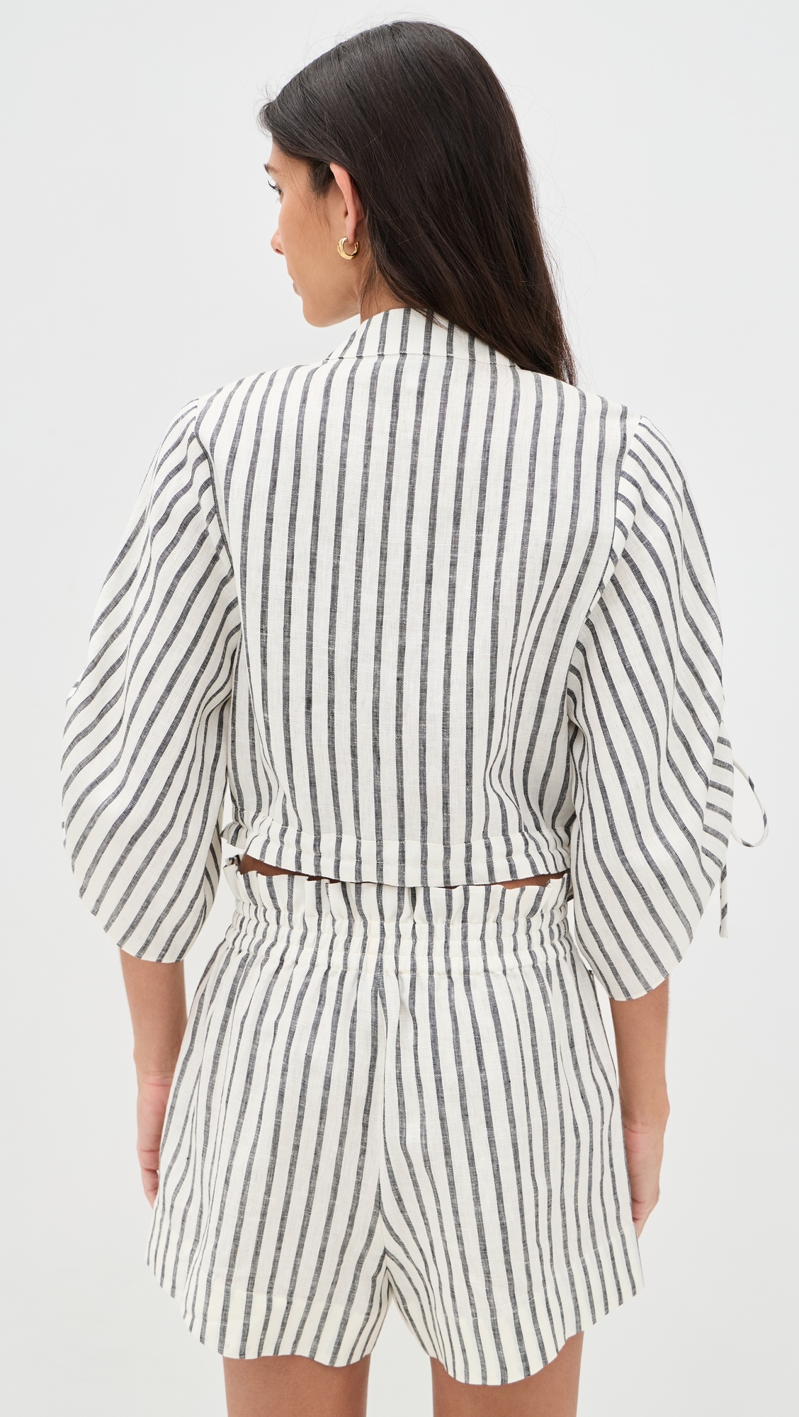 Eva Top Black Stripe