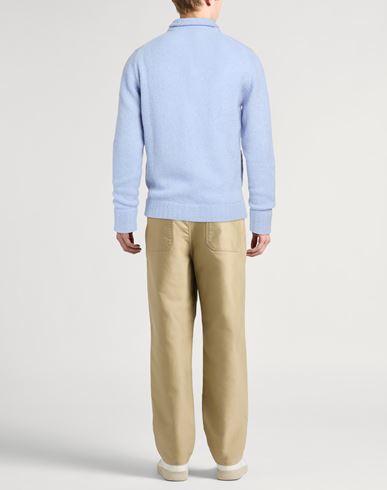 Man Cardigan Light blue Size 40 Virgin Wool, Cashmere, Polyamide