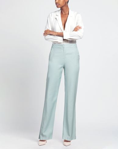 Woman Pants Sage green