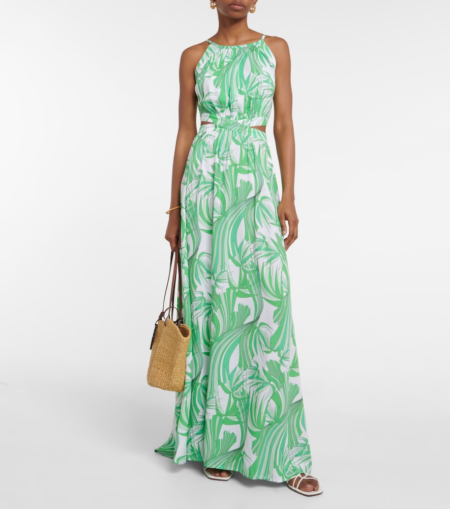 Melissa Odabash Arabella printed maxi dress