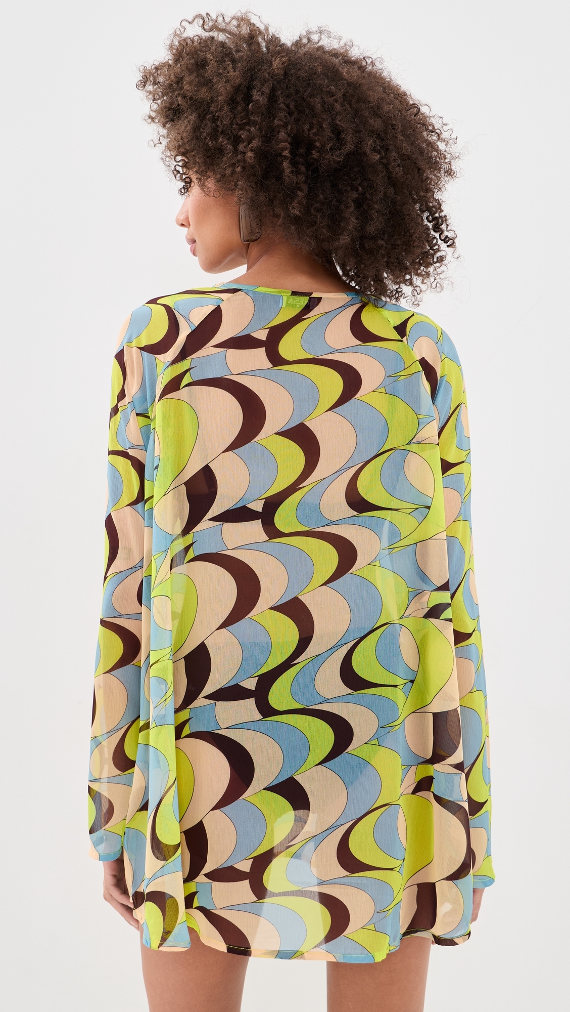 Bre Coverup Mini Dress PALM ROYALE
