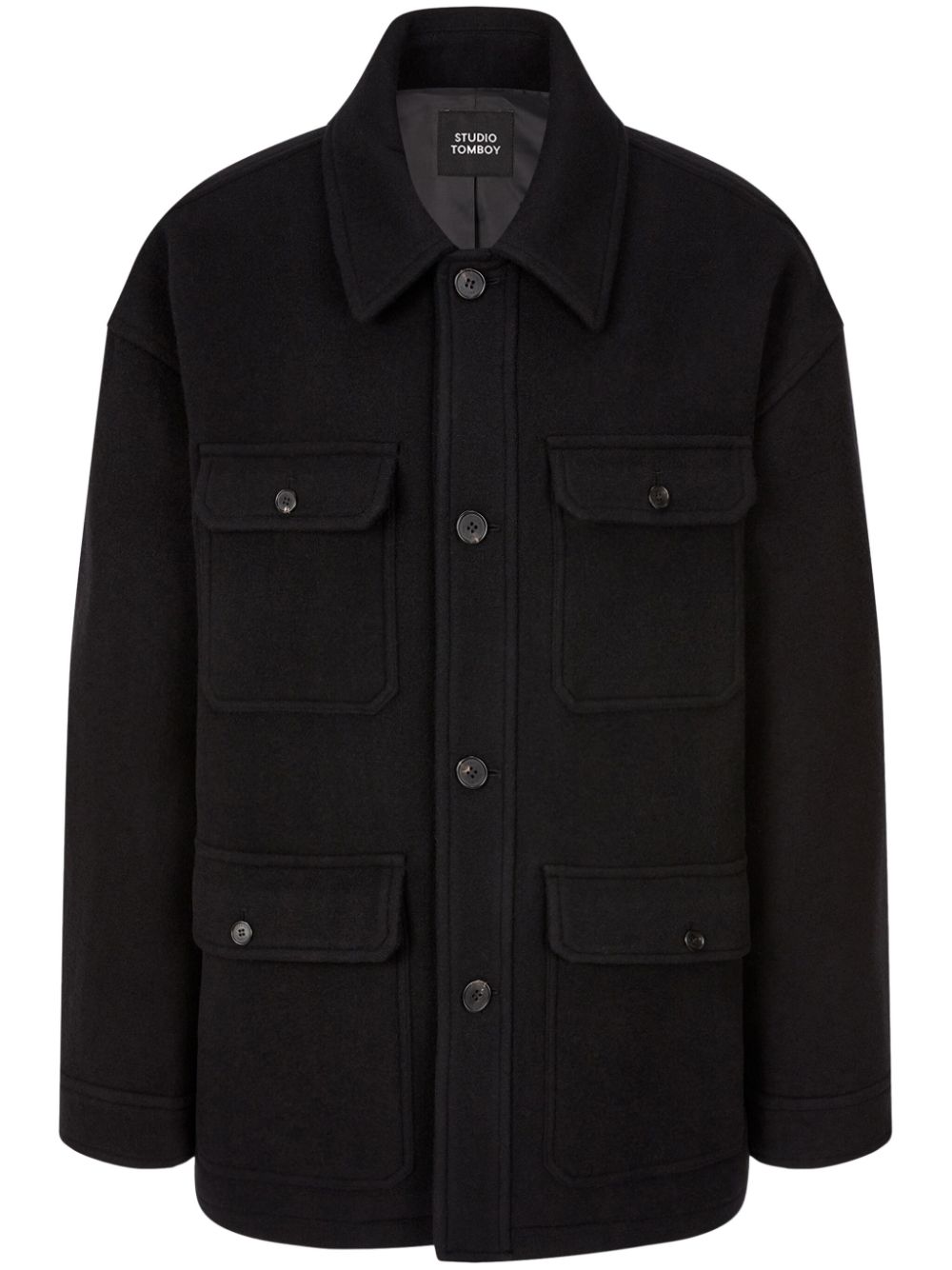Shirt jacket - Black