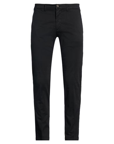 Man Pants Black Size 38 Cotton, Elastane