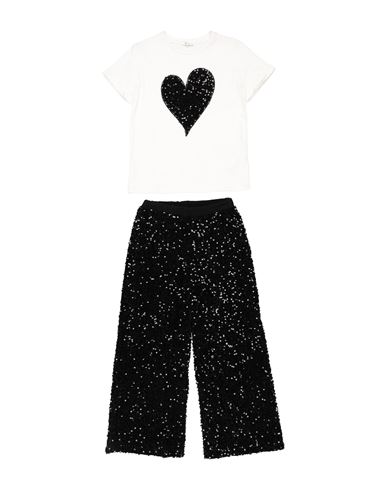 L:ú L:ú By Miss Grant Kid Girl Suit Black Size 14 Polyester, Recycled polyester, Elastane