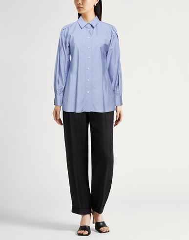 Woman Shirt Lilac Size 2 Lyocell, Polyamide