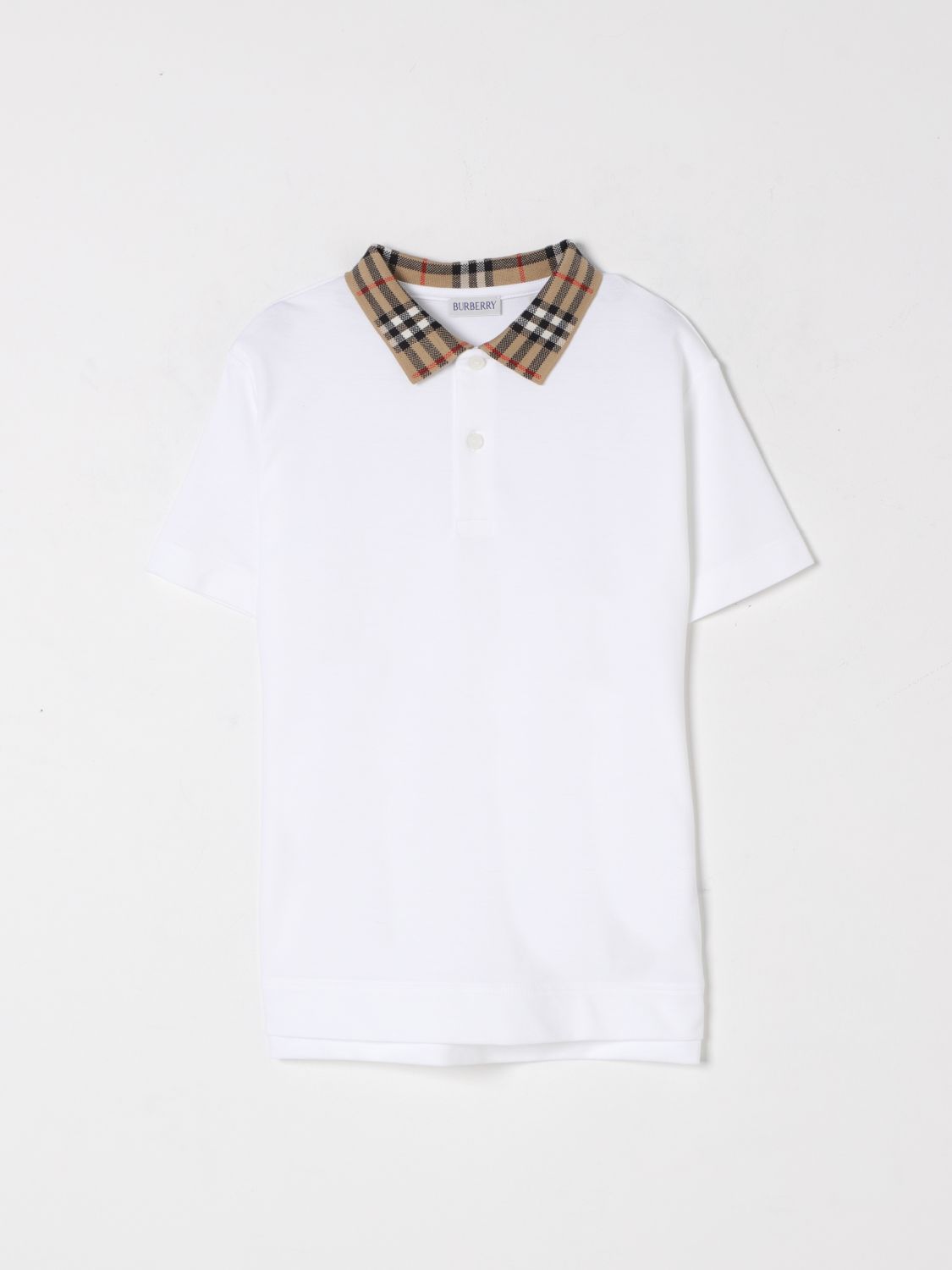 Polo Shirt Kids color White