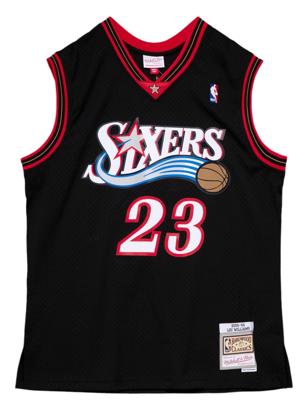X NBA 76ers 2005 Lou Williams Swingman tank top - Black