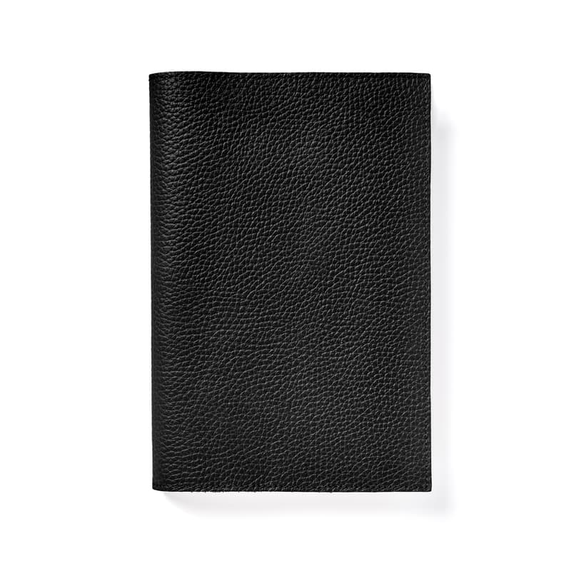 A5 Refillable Journal in Black Pebble
