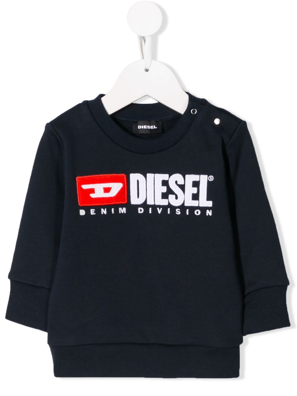 Logo print sweatshirt - Blue