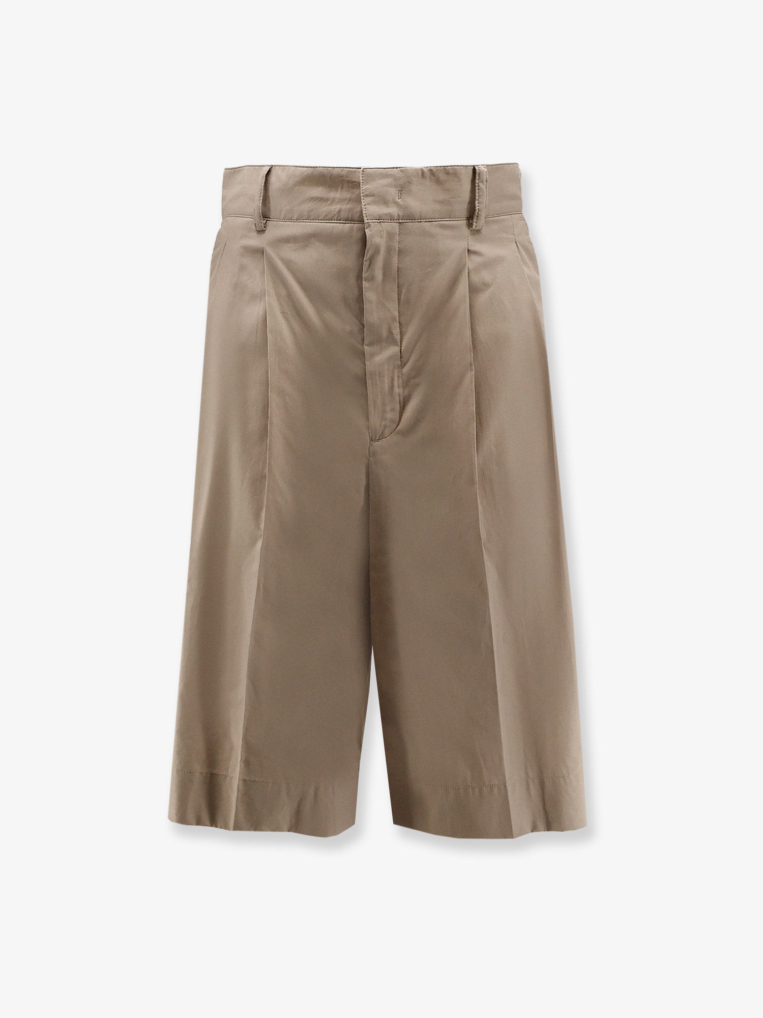 Imogen Bermuda Shorts — Beige
