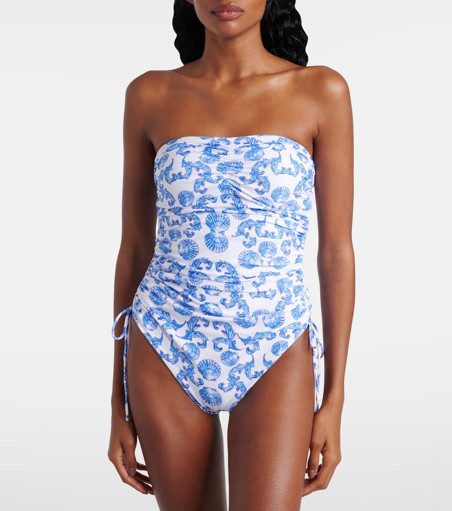 Sydney ruched printed swimsuit