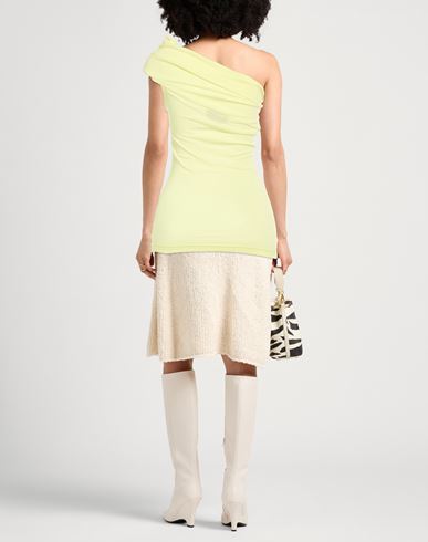 Woman Top Yellow Size XXS Cotton