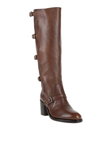 Woman Boot Light brown Size 10 Leather