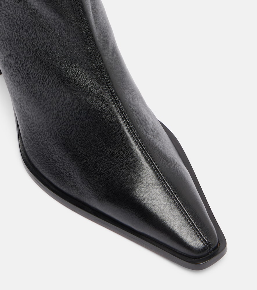 Francoise 70 leather ankle boots